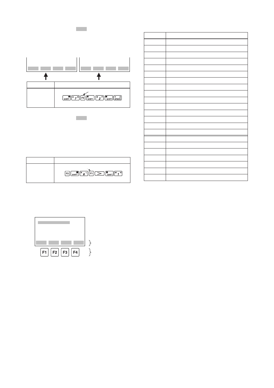 Use the function key [f2, Use the function key [f1 | APC AXFA11G User Manual | Page 69 / 118