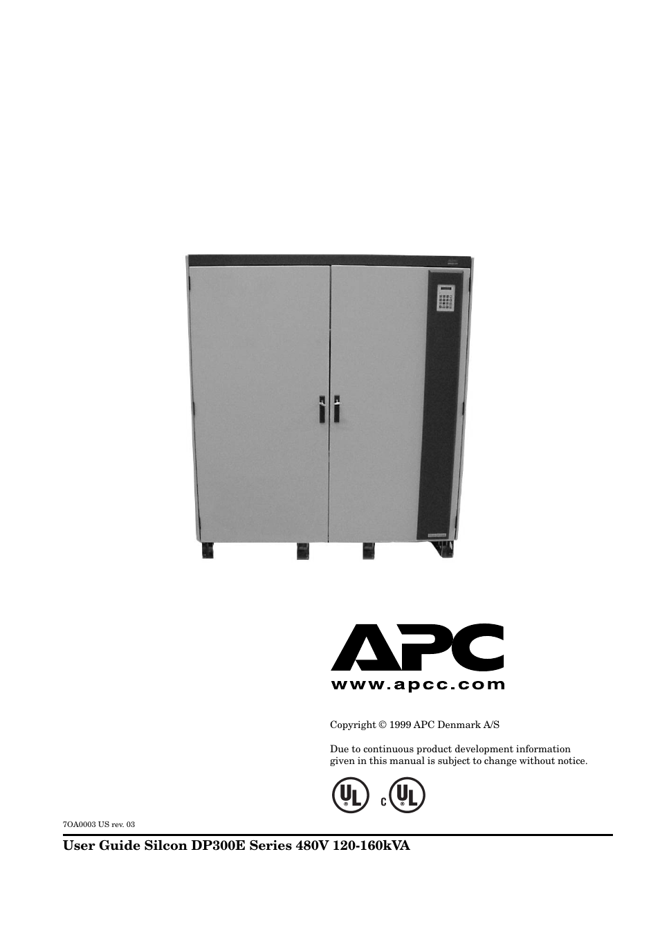 APC DP300E User Manual | 38 pages
