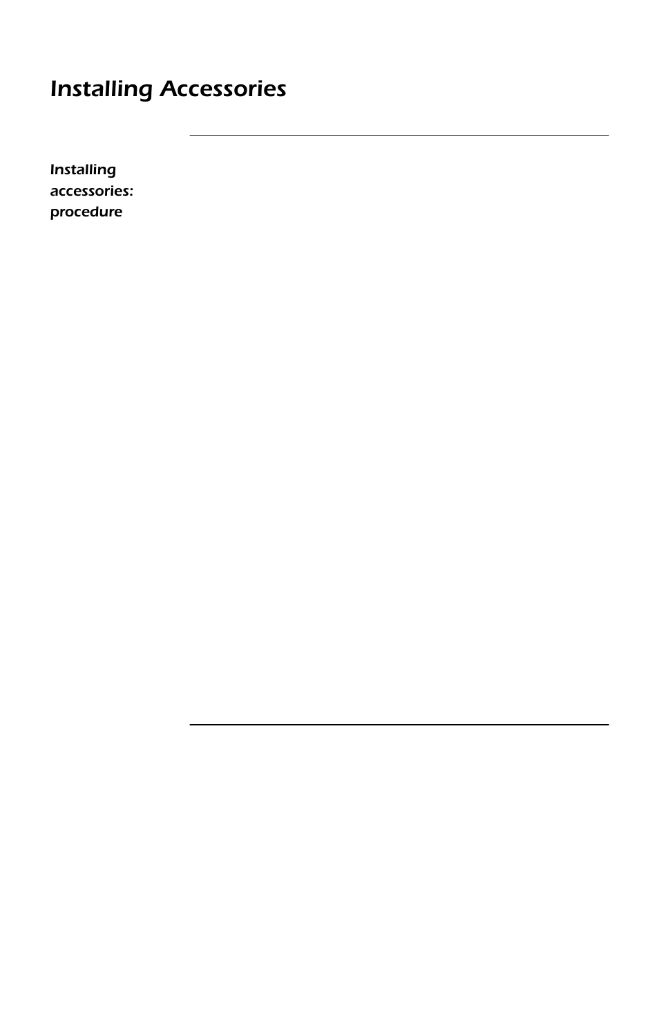 Installing accessories: procedure, Installing accessories: procedure 17, Continued | Installing accessories | APC SMARTSLOT DP300E User Manual | Page 23 / 40