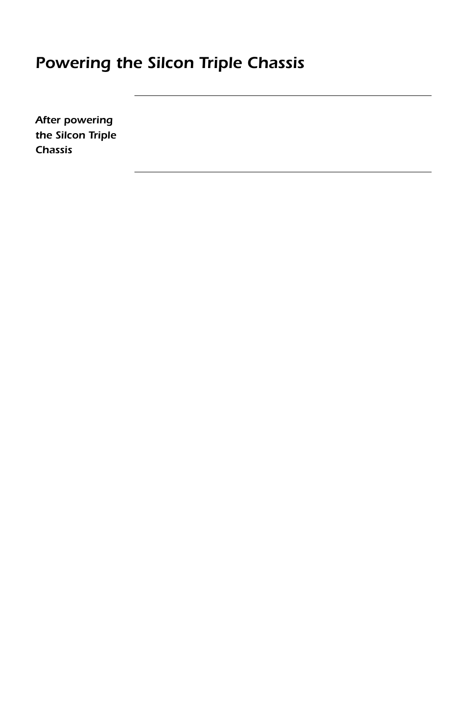 After powering the silcon triple chassis, After powering the silcon triple chassis 20, Continued | Powering the silcon triple chassis | APC SMARTSLOT DP300E User Manual | Page 26 / 40