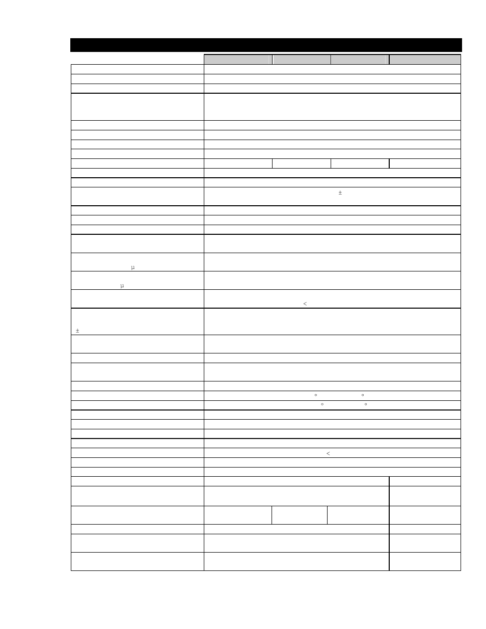 Specifications | APC 3000T User Manual | Page 25 / 33
