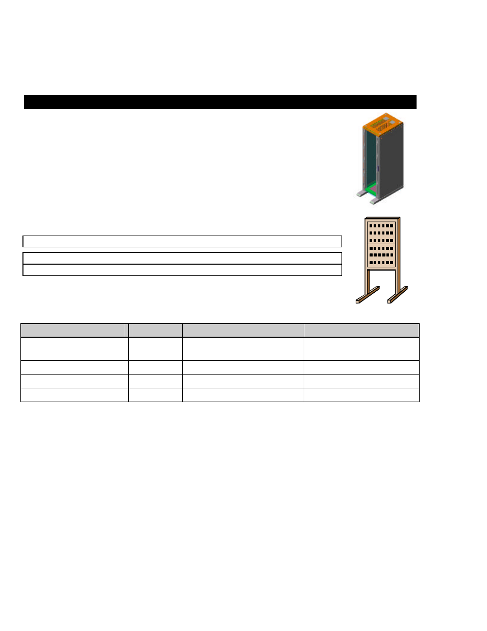 Appendix b: types of racks and mounting hardware, Racks | APC 3000T User Manual | Page 32 / 33