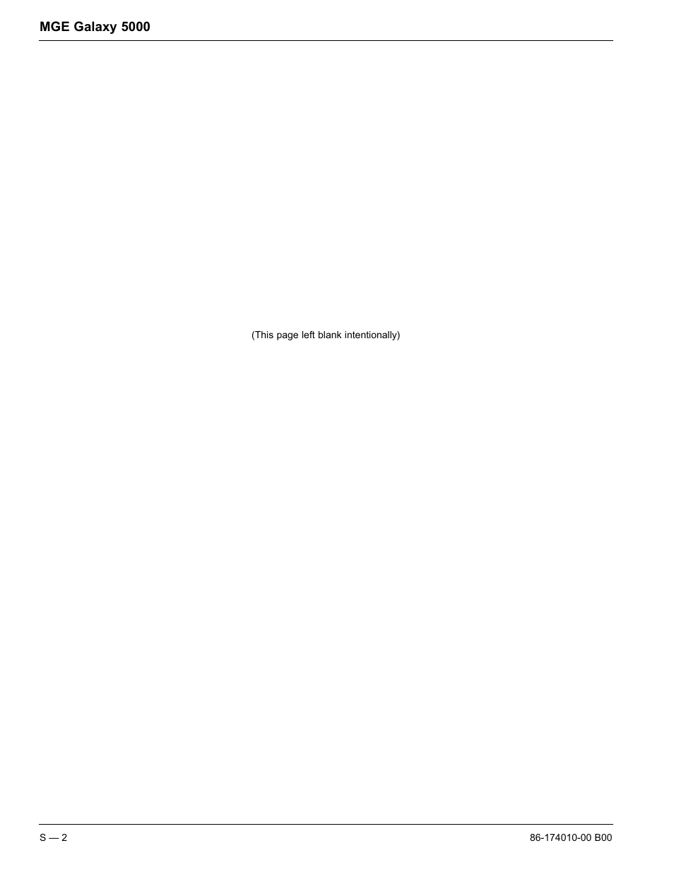 APC MGE GALAXY 5000 40 130KVA User Manual | Page 68 / 76