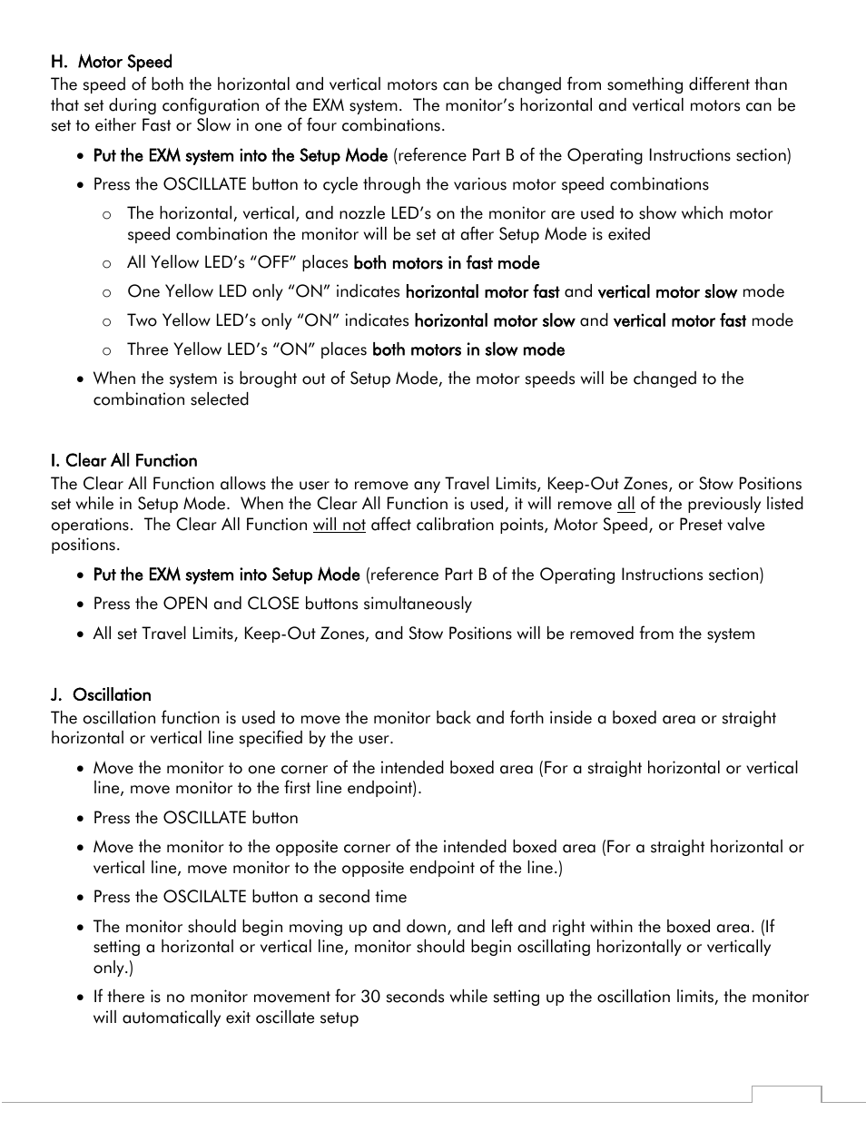 Elkhart Brass Cobra 7200 EXM Monitor User Manual | Page 26 / 42
