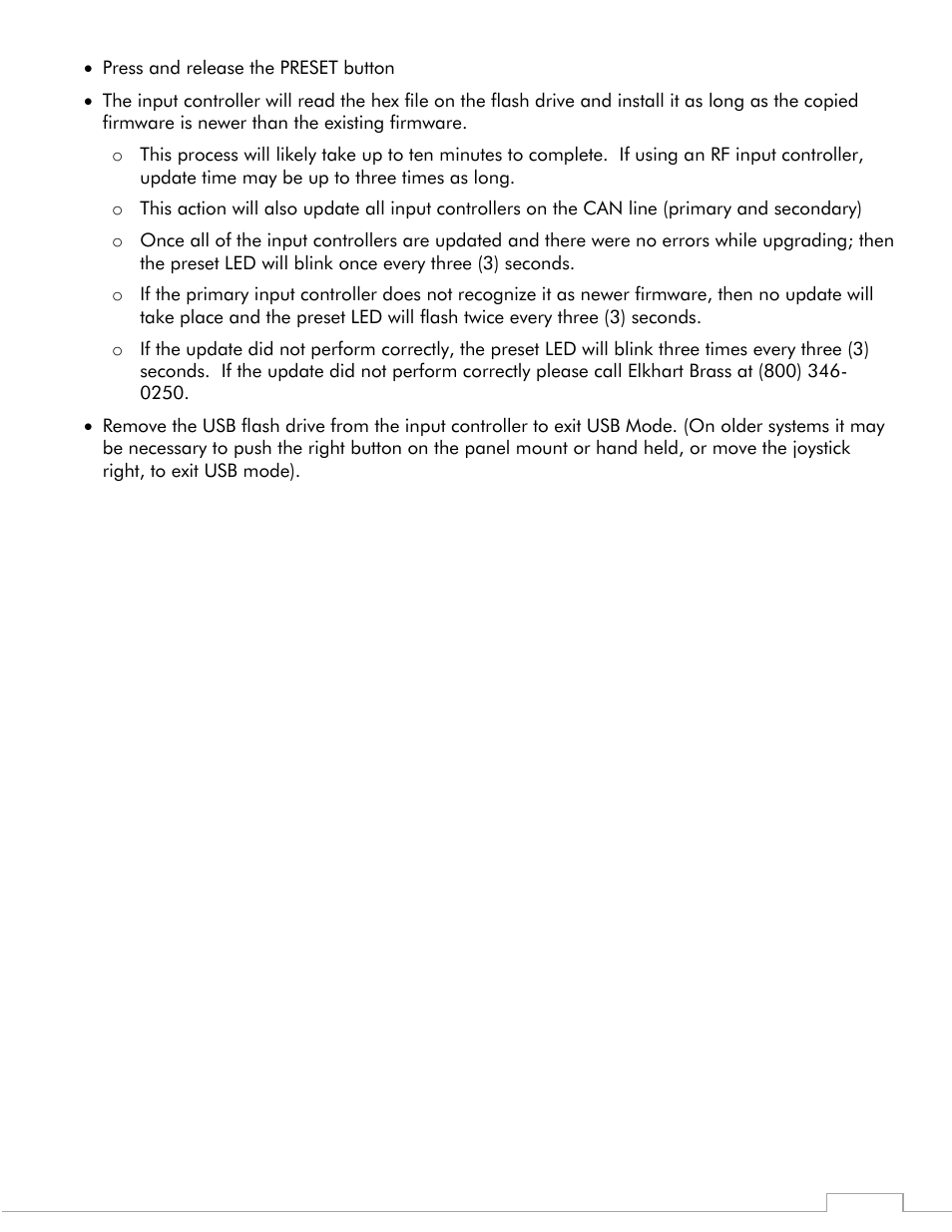 Elkhart Brass Cobra 7200 EXM Monitor User Manual | Page 29 / 42