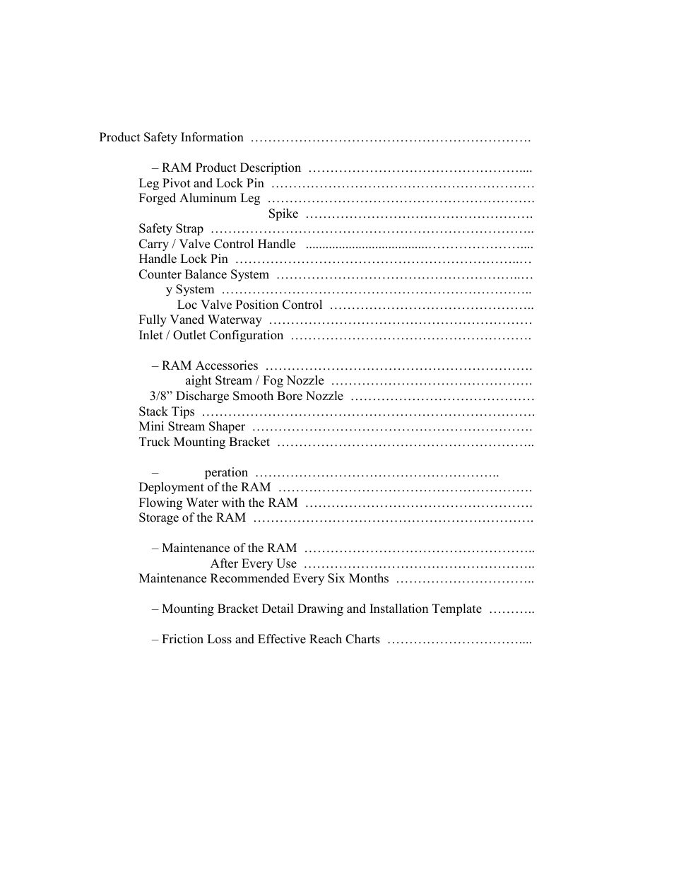 Elkhart Brass RAM Personal Portable Monitor User Manual | Page 3 / 15