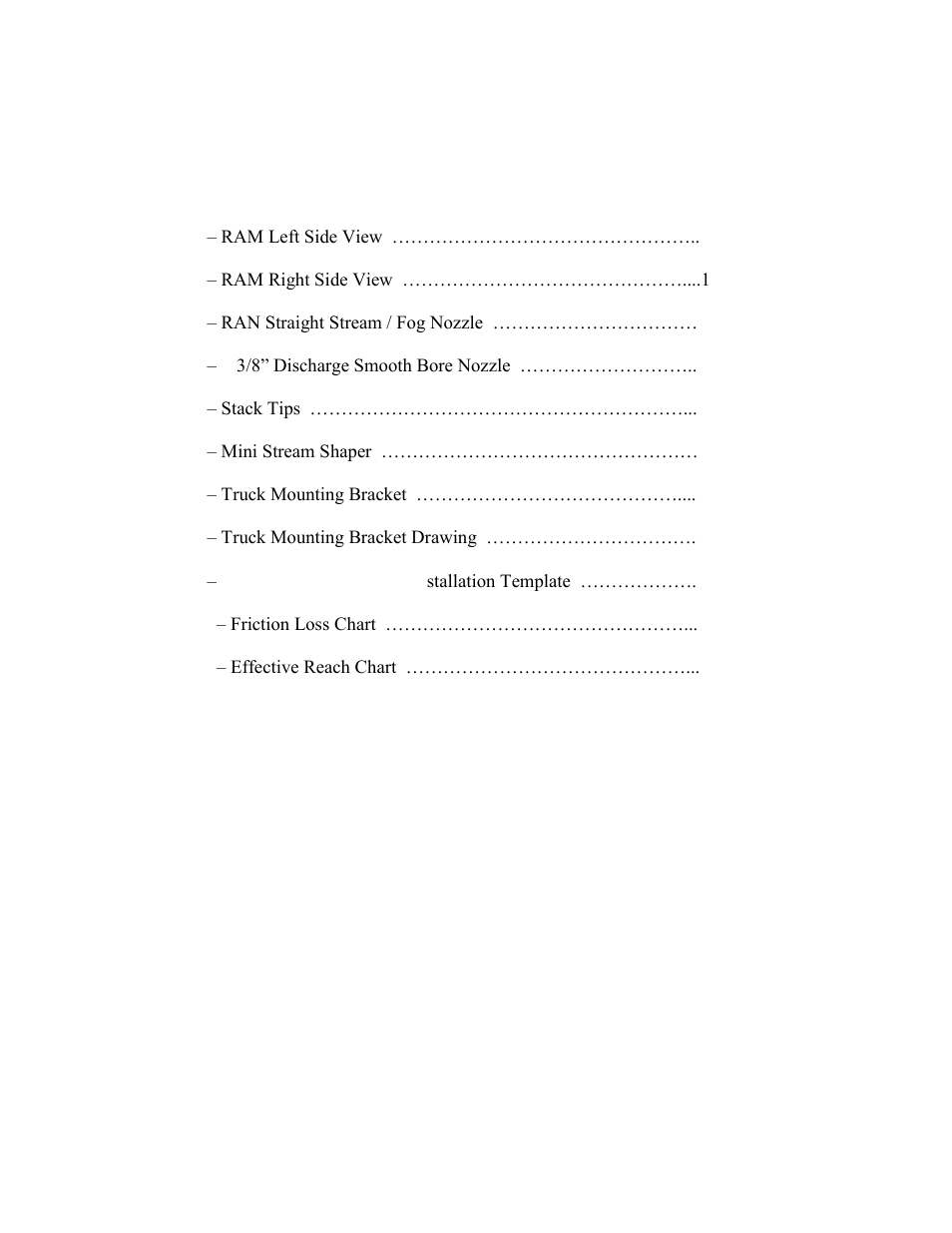 List of figures | Elkhart Brass RAM Personal Portable Monitor User Manual | Page 4 / 15