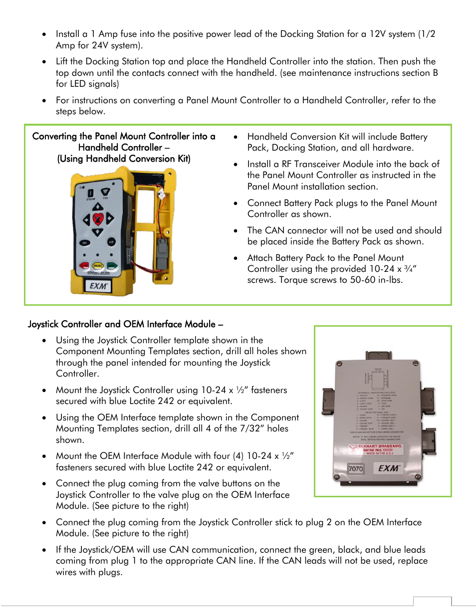 Elkhart Brass Scorpion 7400 EXM Monitor User Manual | Page 12 / 40