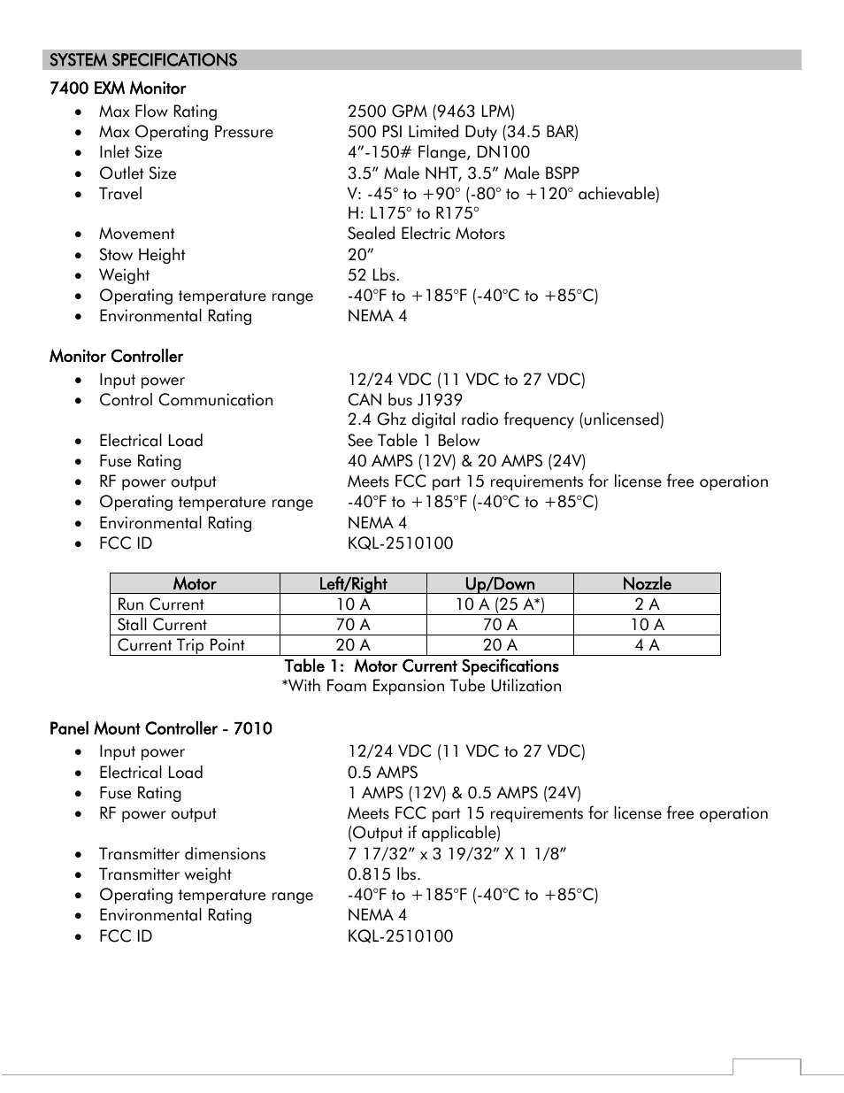 Elkhart Brass Scorpion 7400 EXM Monitor User Manual | Page 30 / 40