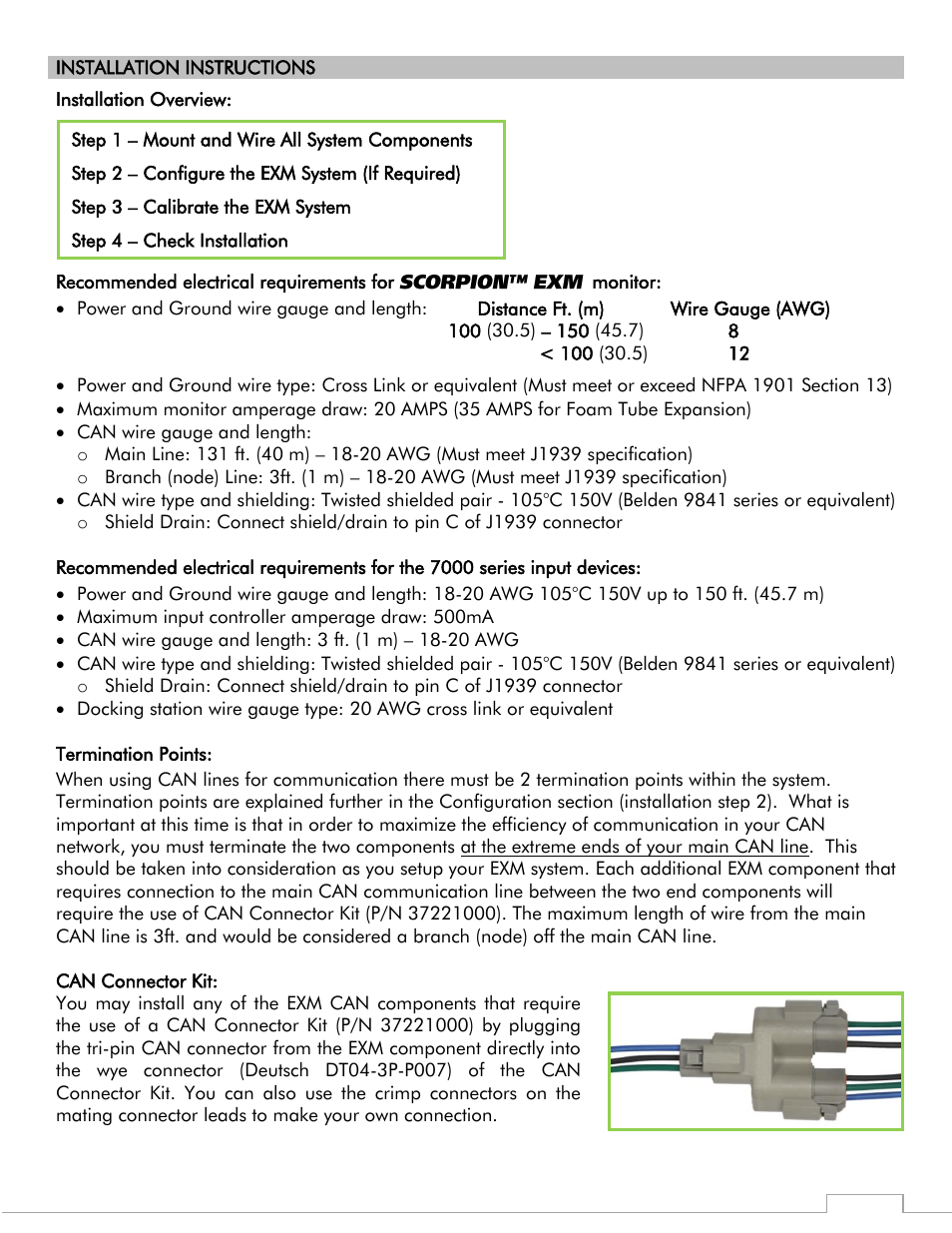 Elkhart Brass Scorpion 7400 EXM Monitor User Manual | Page 9 / 40