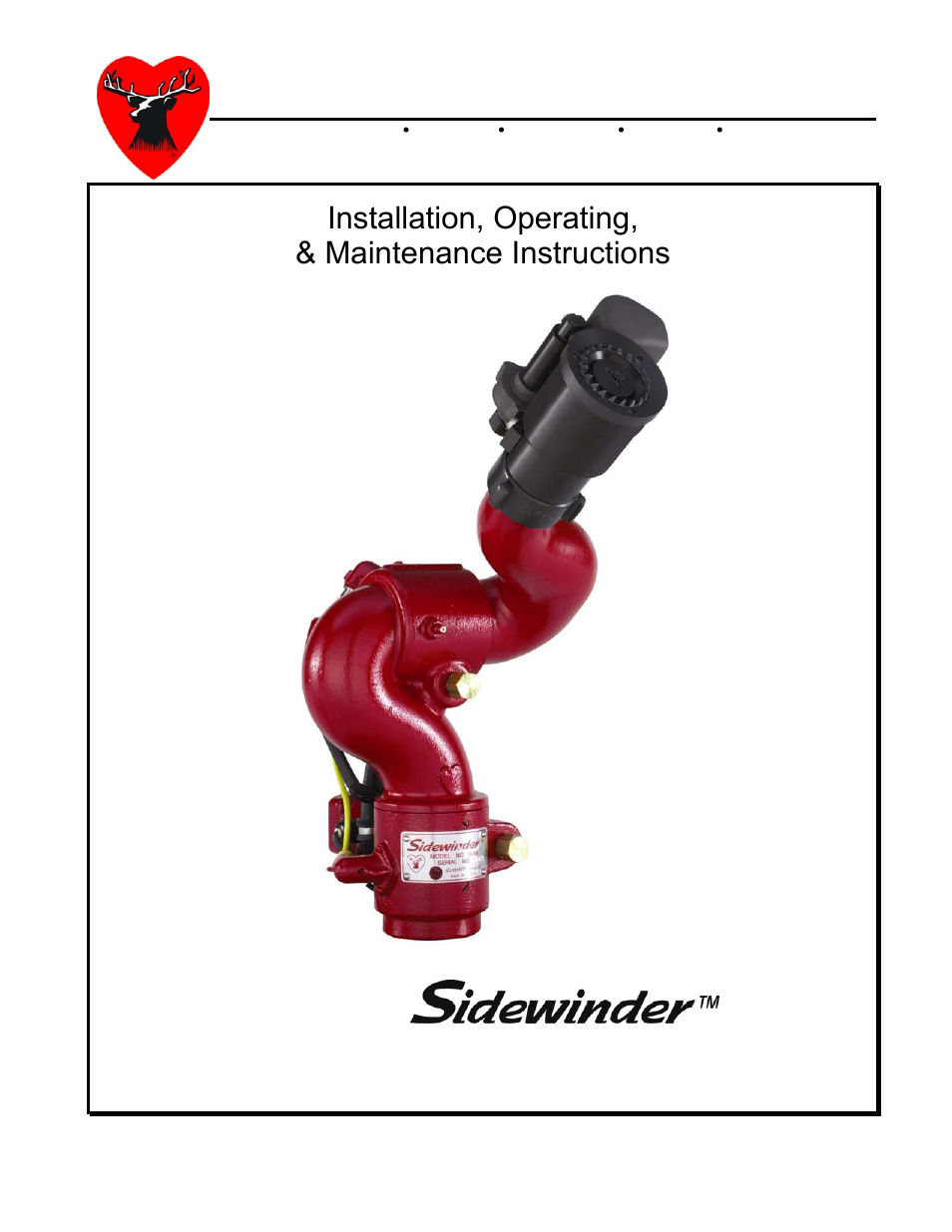 Elkhart Brass Sidewinder 8494 Monitor User Manual | 28 pages