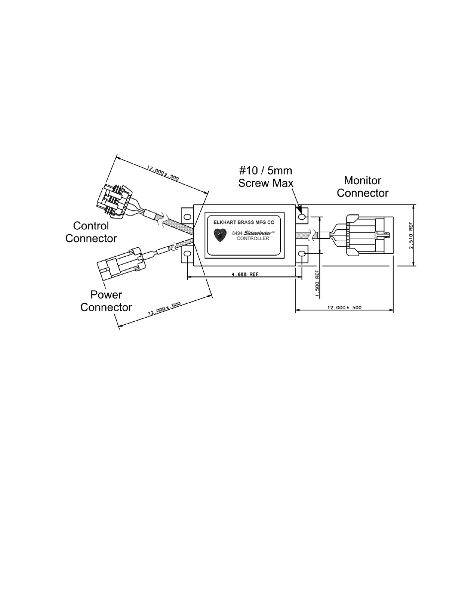 Elkhart Brass Sidewinder 8494 Monitor User Manual | Page 12 / 28