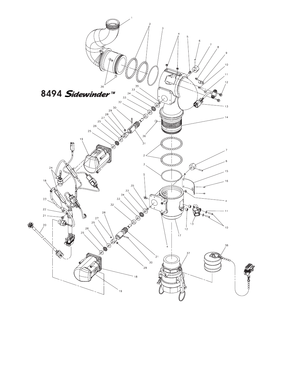 Elkhart Brass Sidewinder 8494 Monitor User Manual | Page 26 / 28