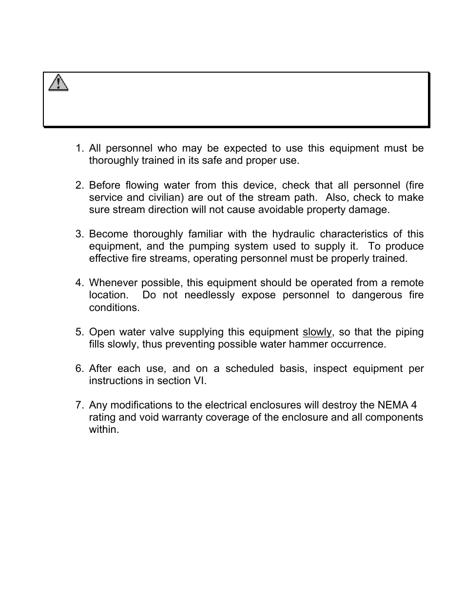 I. p | Elkhart Brass Sidewinder 8494 Monitor User Manual | Page 5 / 28