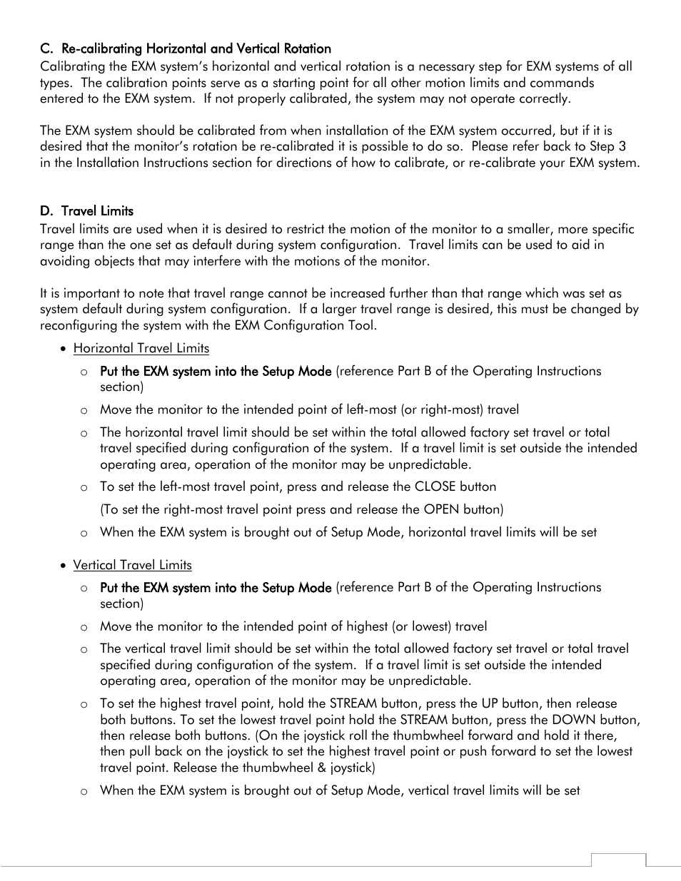 Elkhart Brass Sidewinder 7100 EXM Monitor User Manual | Page 22 / 42