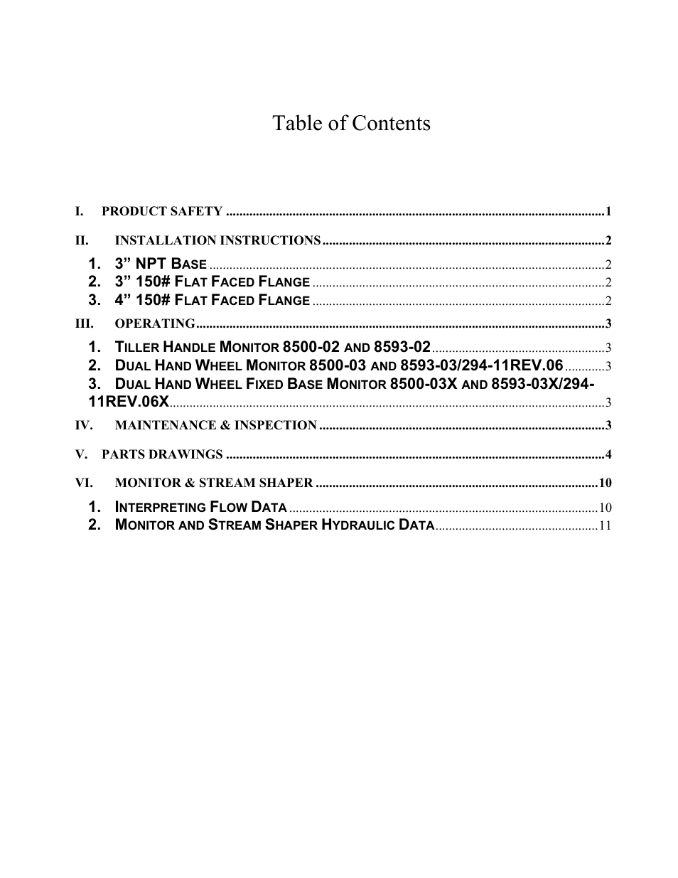 Elkhart Brass Vulcan 8593-xx User Manual | Page 3 / 16