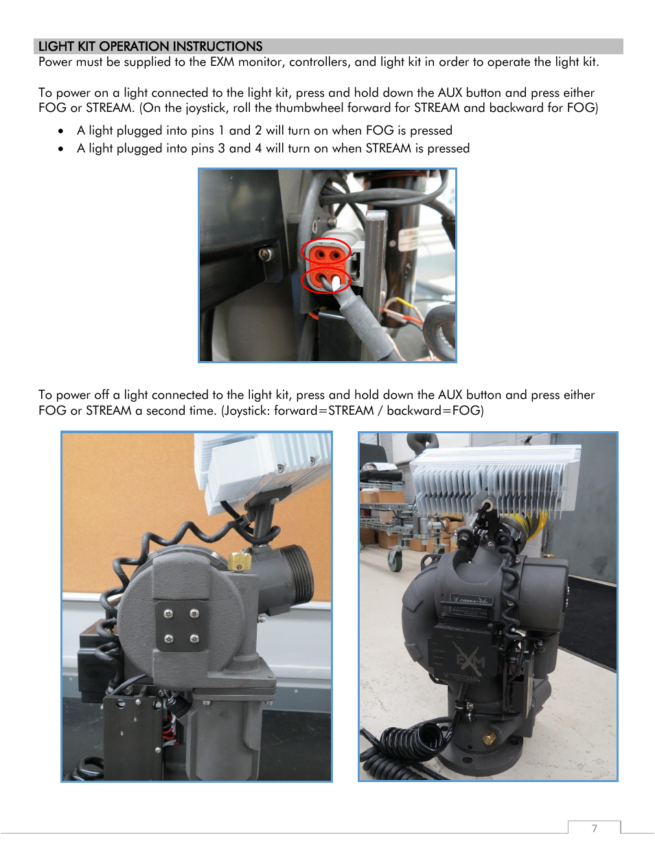 Elkhart Brass Cobra EXM Light Kit User Manual | Page 7 / 8