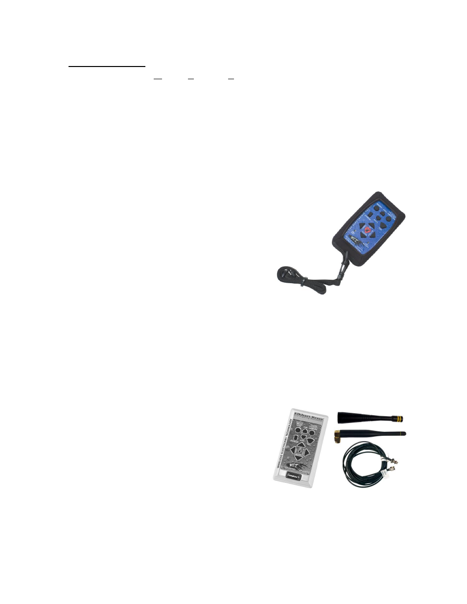 Rf transmitters, 81282001 handheld transmitter, 81327101 primary panel mount transmitter | D. rf transmitters | Elkhart Brass Vulcan 8593-xx EXT User Manual | Page 11 / 32