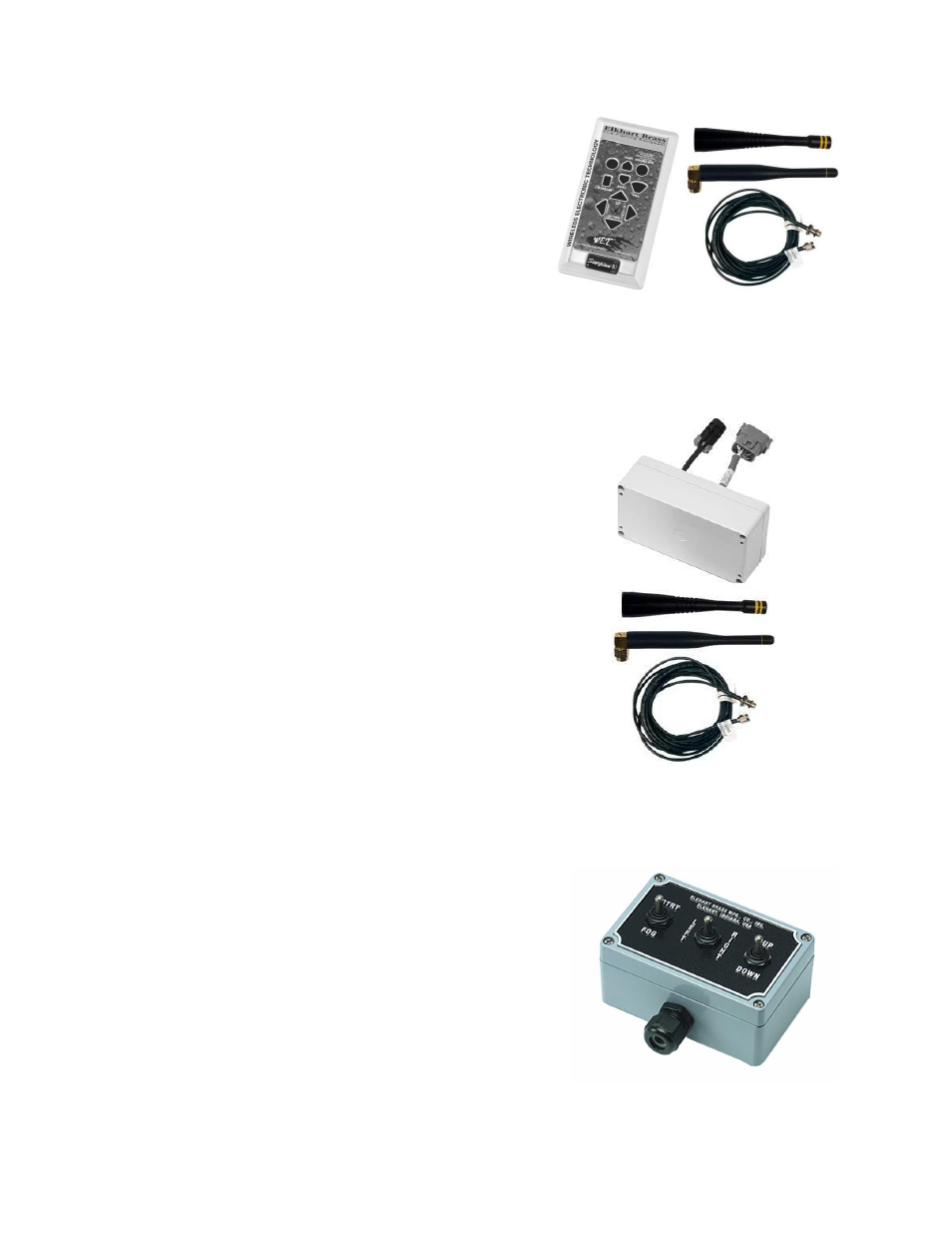 81327201 secondary panel mount transmitter, 81353101 oem primary transmitter, 81353201 oem secondary transmitter | Elkhart Brass Vulcan 8593-xx EXT User Manual | Page 12 / 32