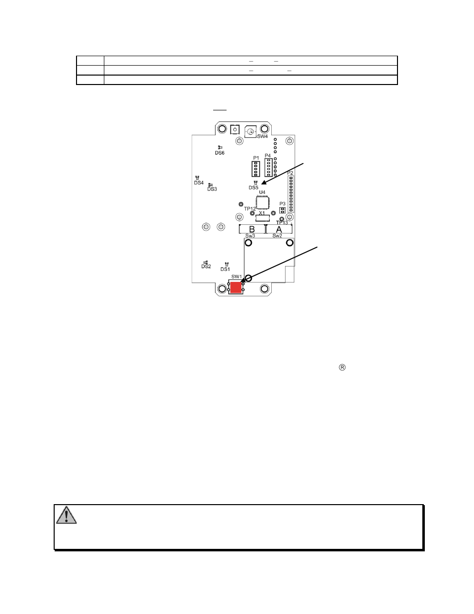 81282001 handheld transmitter settings, Caution | Elkhart Brass Vulcan 8593-xx EXT User Manual | Page 20 / 32