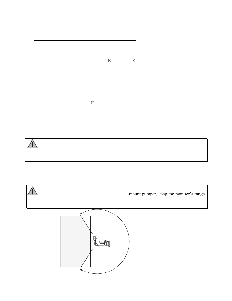Limit setup and stow position programming, 8500-01 ext, 8593-01 ext, Caution | Elkhart Brass Vulcan 8593-xx EXT User Manual | Page 22 / 32