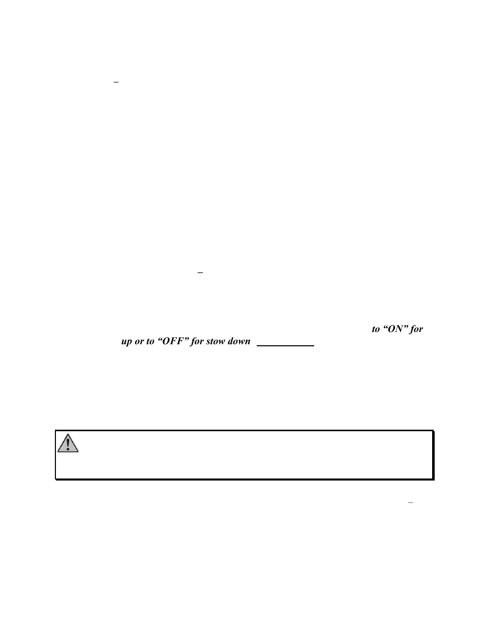 Caution | Elkhart Brass Vulcan 8593-xx EXT User Manual | Page 23 / 32