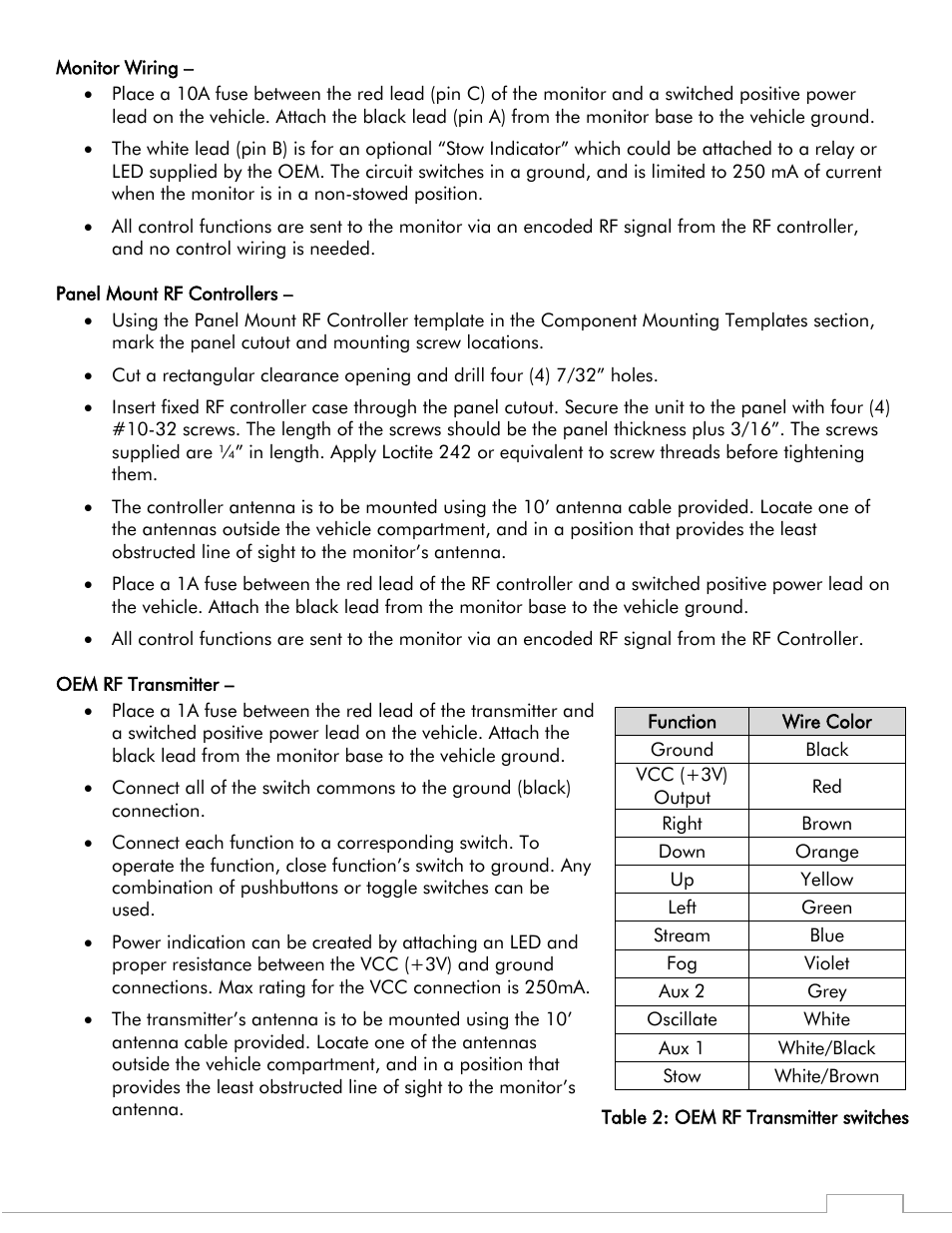 Elkhart Brass Copperhead 8593-04 Monitor User Manual | Page 9 / 23