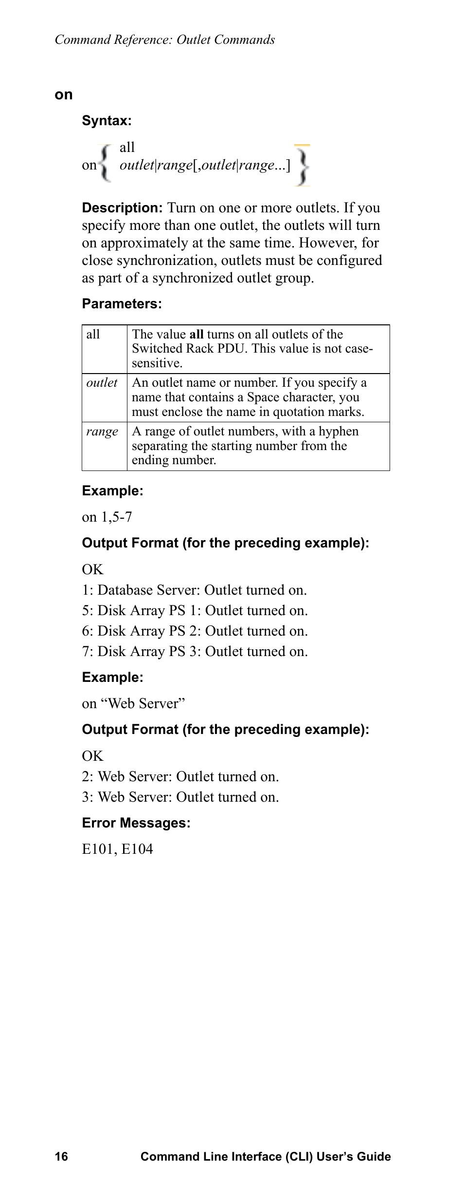 APC Command Line Interface User Manual | Page 20 / 39
