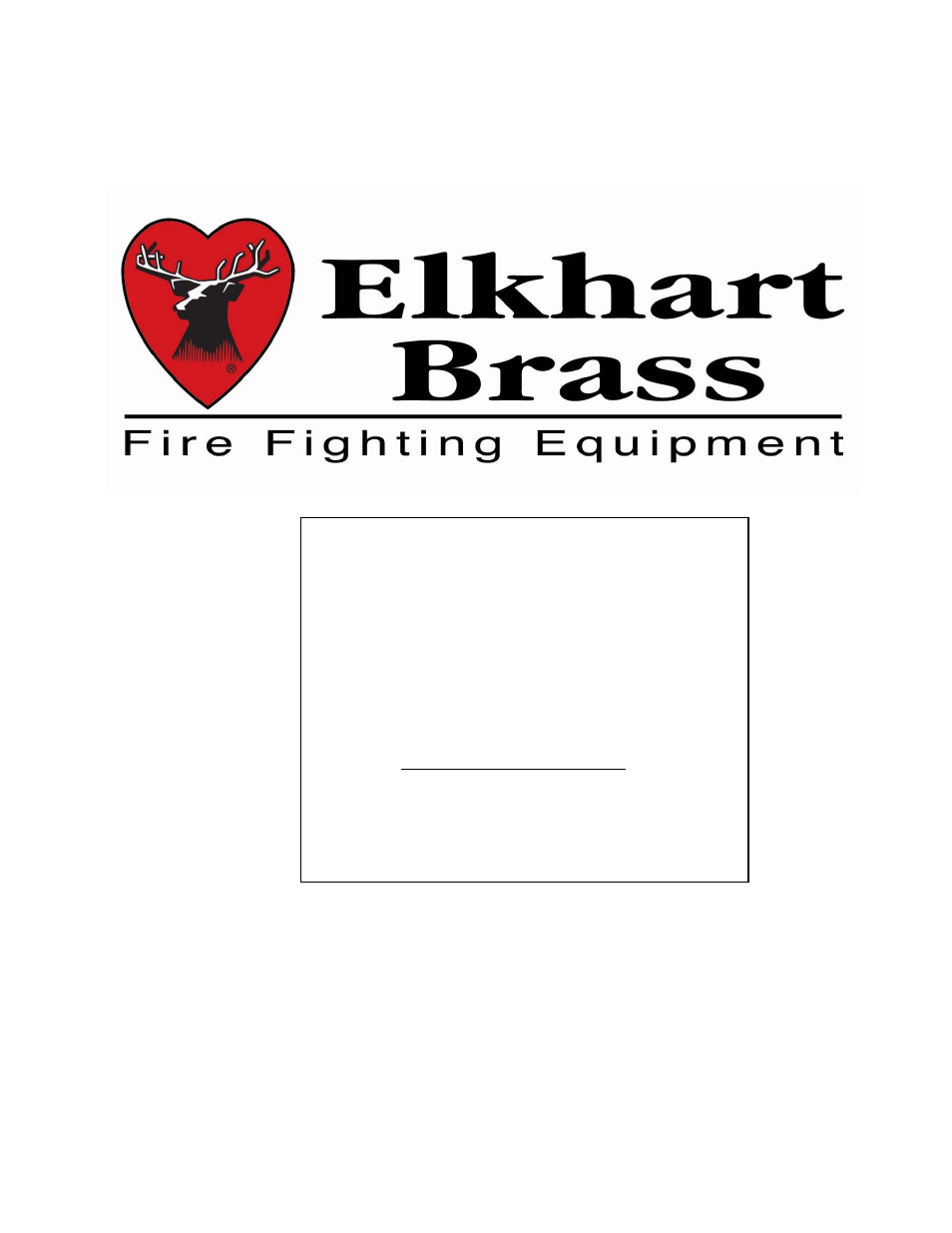 Elkhart Brass ELKHART 294-11-CWB User Manual | Page 10 / 10