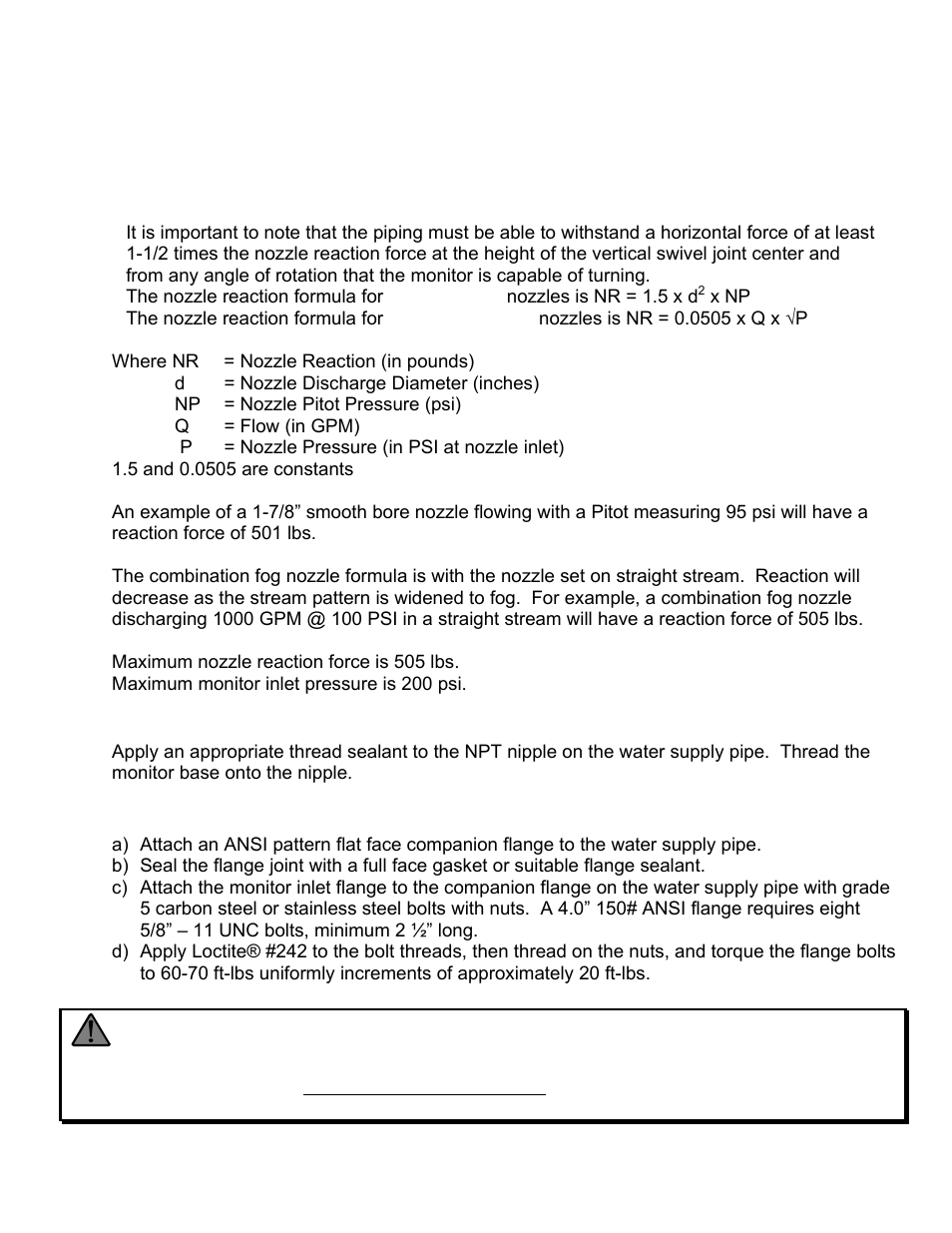 Ii. installation instructions, Warning | Elkhart Brass ELKHART 294-11-CWB User Manual | Page 4 / 10