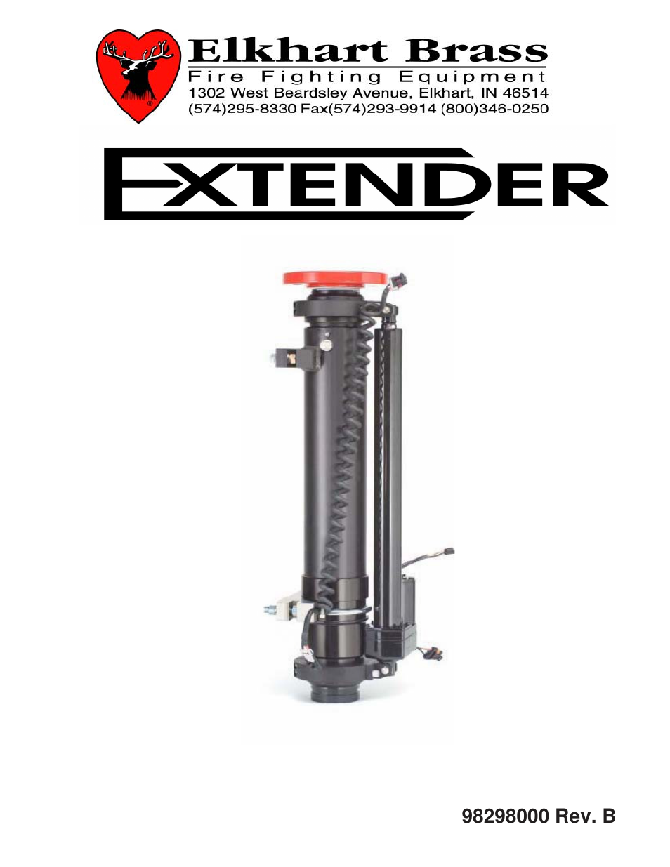 Elkhart Brass Extender 8598 User Manual | 22 pages