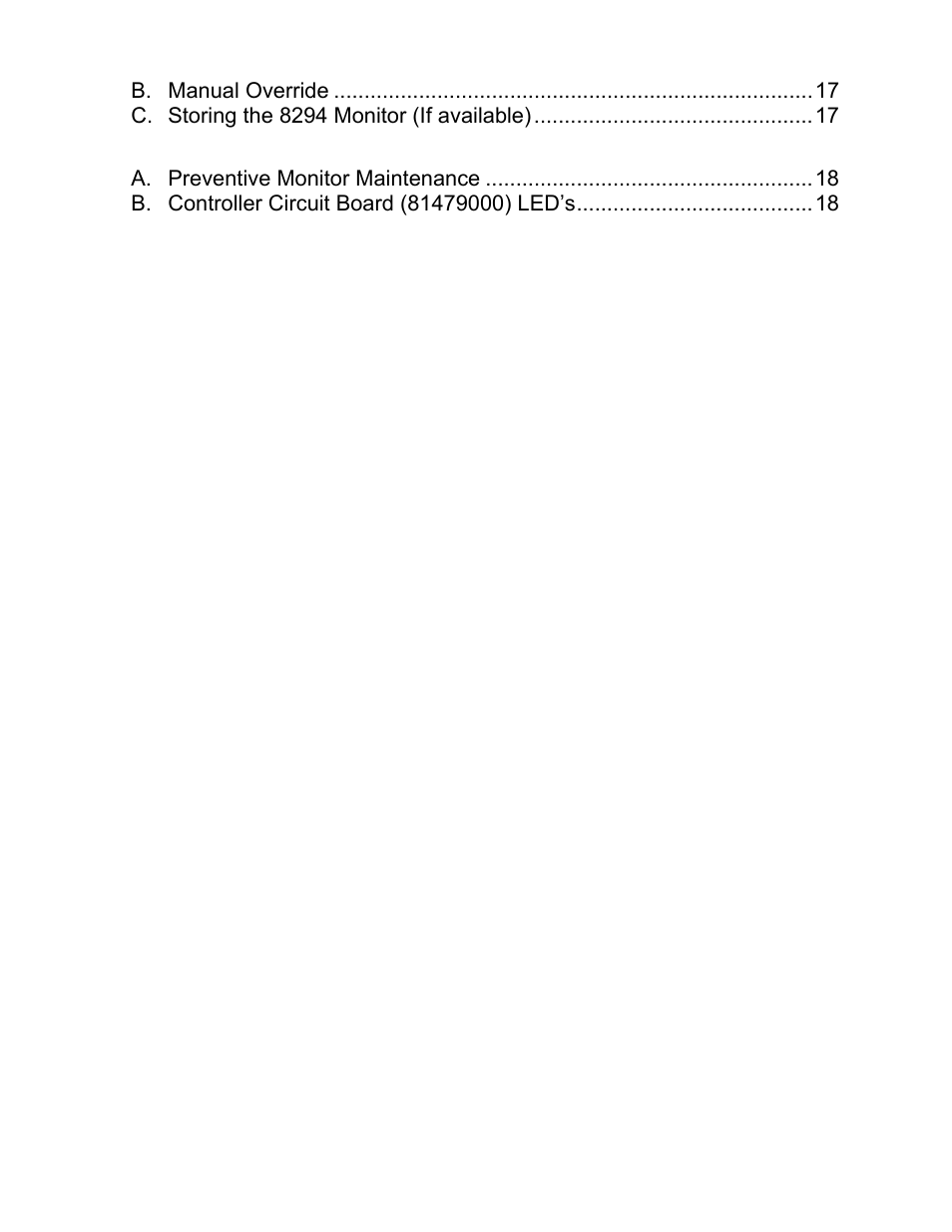 Maintenance & inspection, Viii, Monitor & nozzle hydraulic data | Elkhart Brass Scorpion 8394-04 User Manual | Page 3 / 25