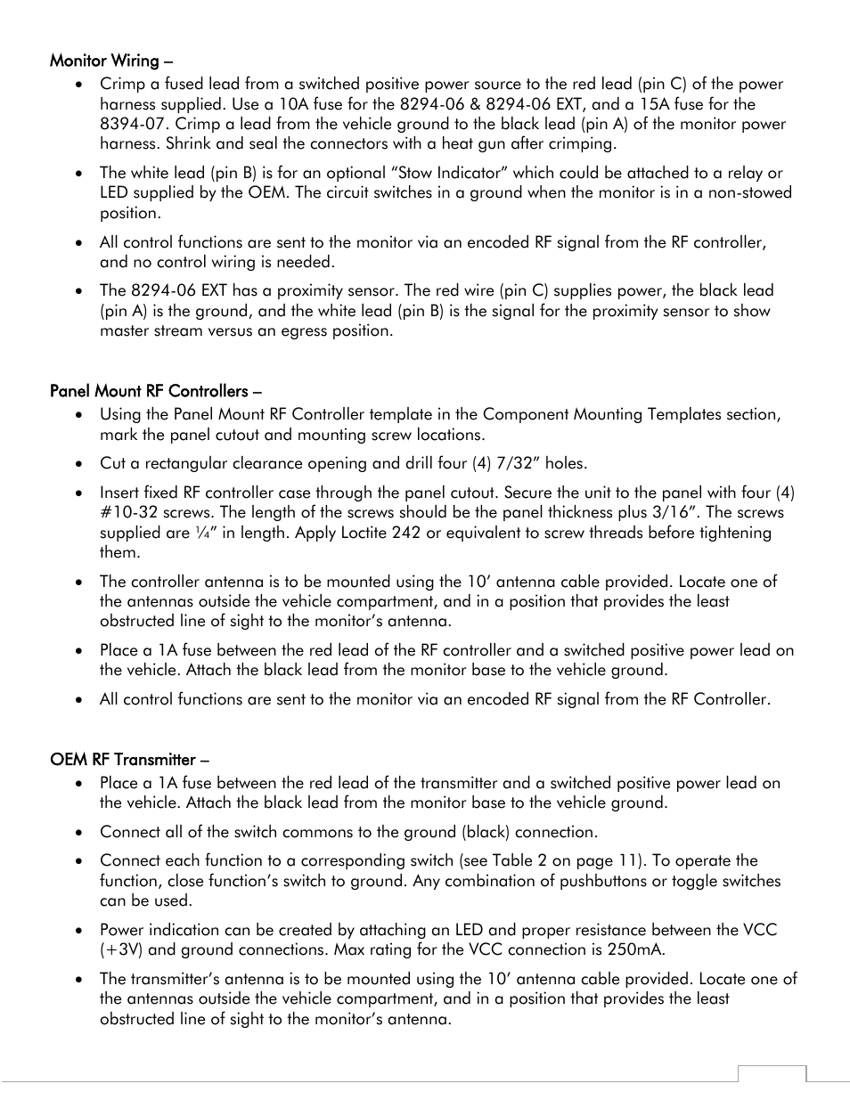 Elkhart Brass Scorpion RF 8394-07 User Manual | Page 10 / 30