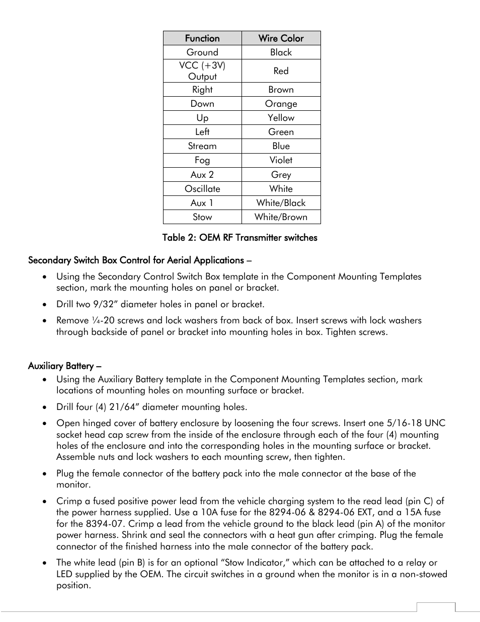 Elkhart Brass Scorpion RF 8394-07 User Manual | Page 11 / 30