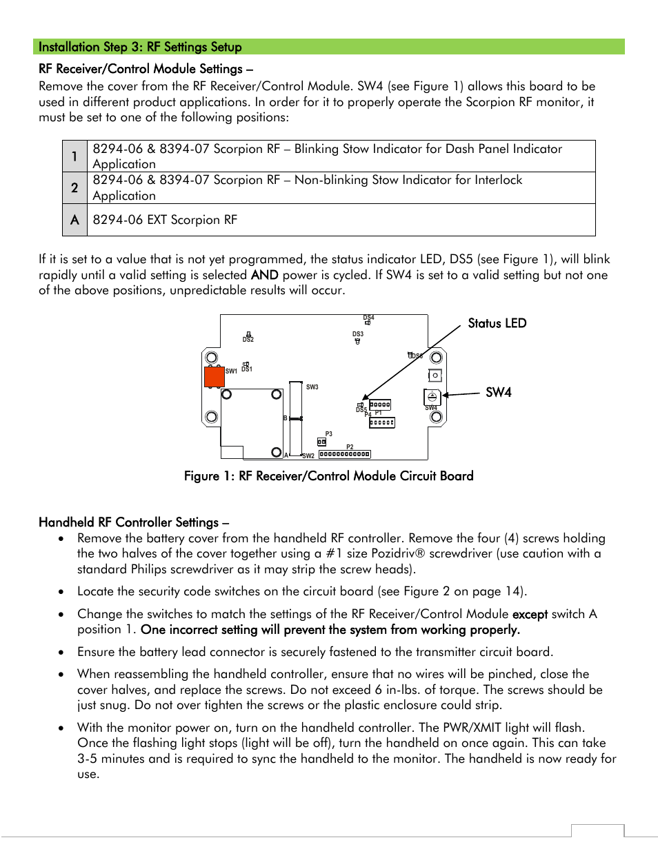 Elkhart Brass Scorpion RF 8394-07 User Manual | Page 13 / 30