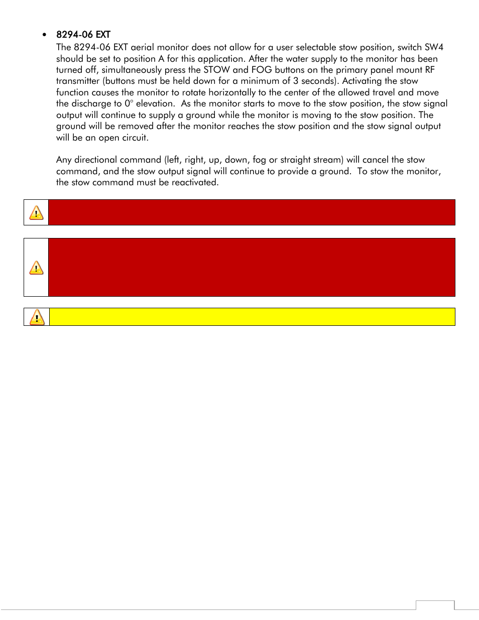 Warning, Important | Elkhart Brass Scorpion RF 8394-07 User Manual | Page 20 / 30