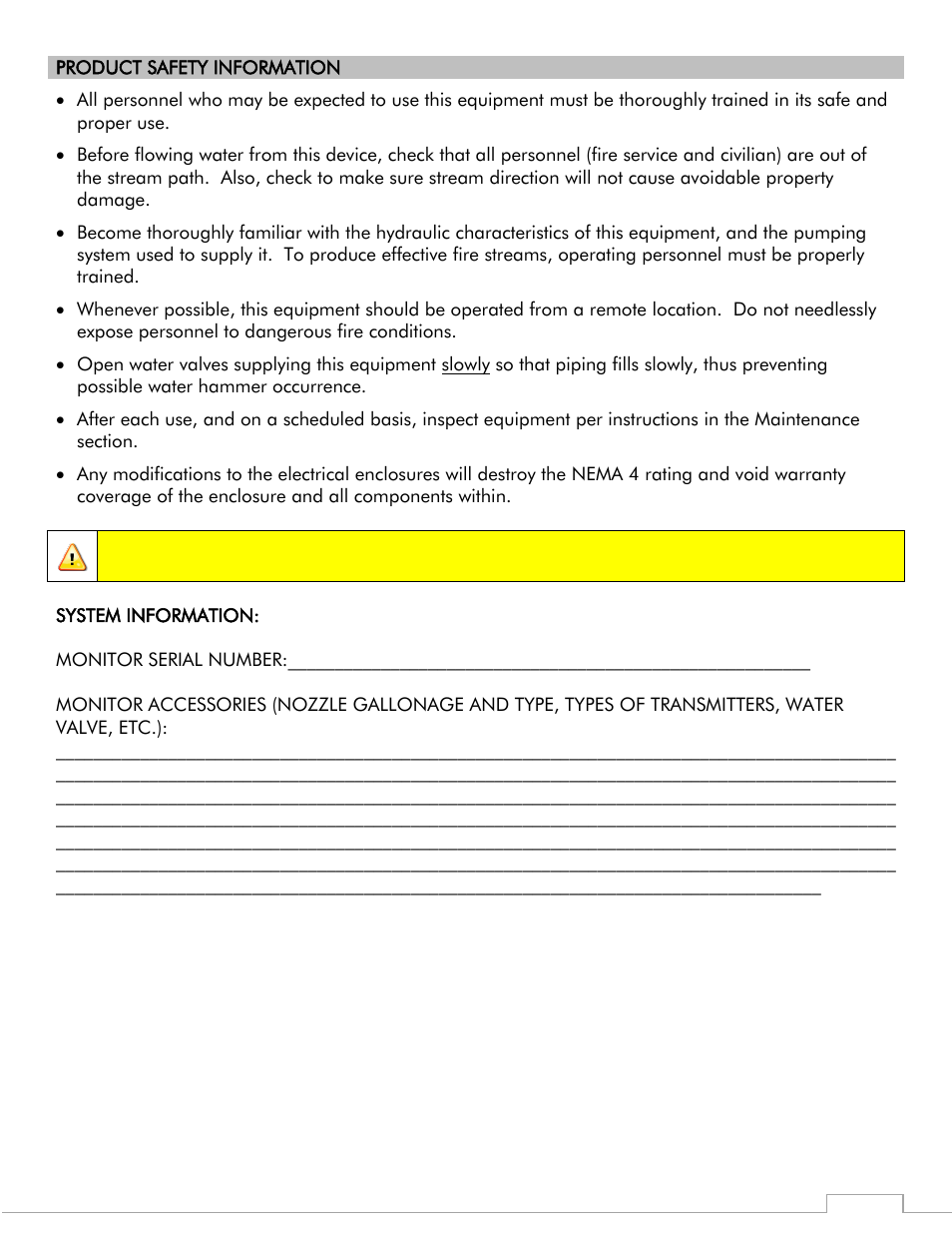 Important | Elkhart Brass Scorpion RF 8294-07 User Manual | Page 3 / 24