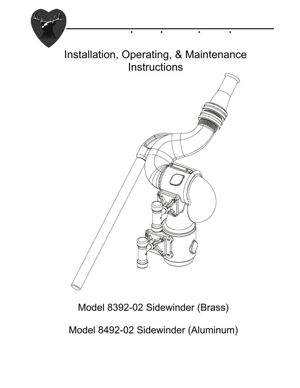 Elkhart Brass Sidewinder (Aluminum) 8492-02 User Manual | 6 pages