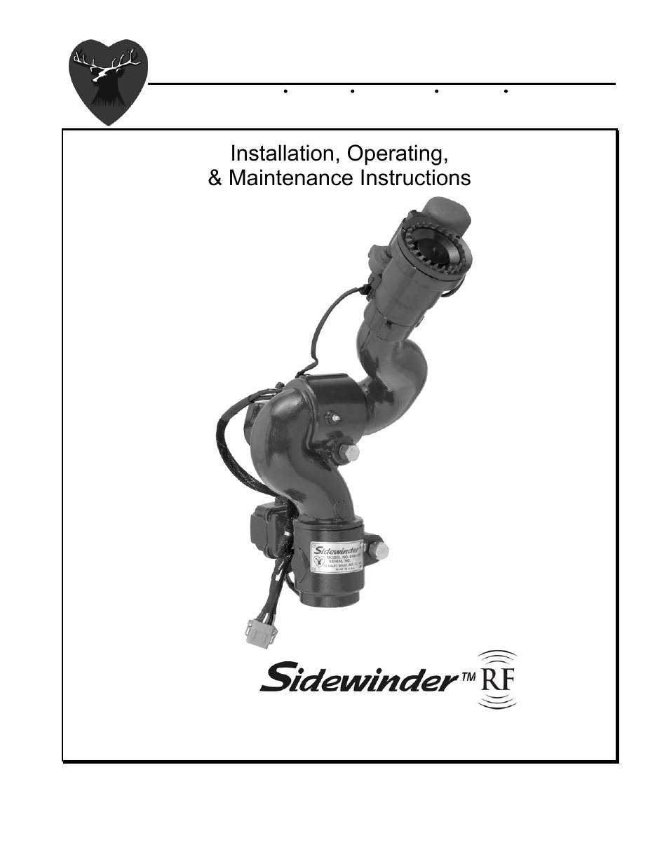 Elkhart Brass Sidewinder RF 8494 User Manual | 28 pages