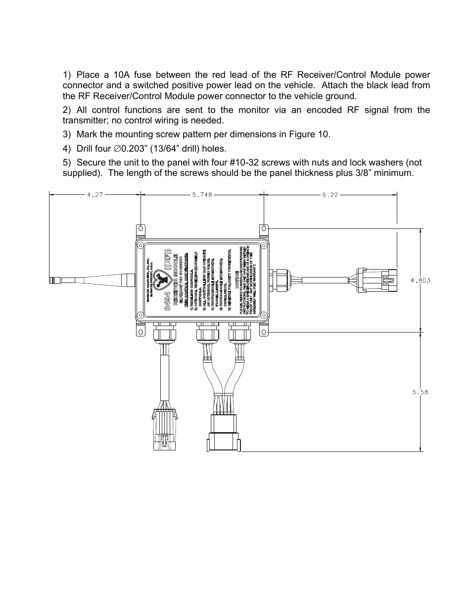 Elkhart Brass Sidewinder RF 8494 User Manual | Page 13 / 28