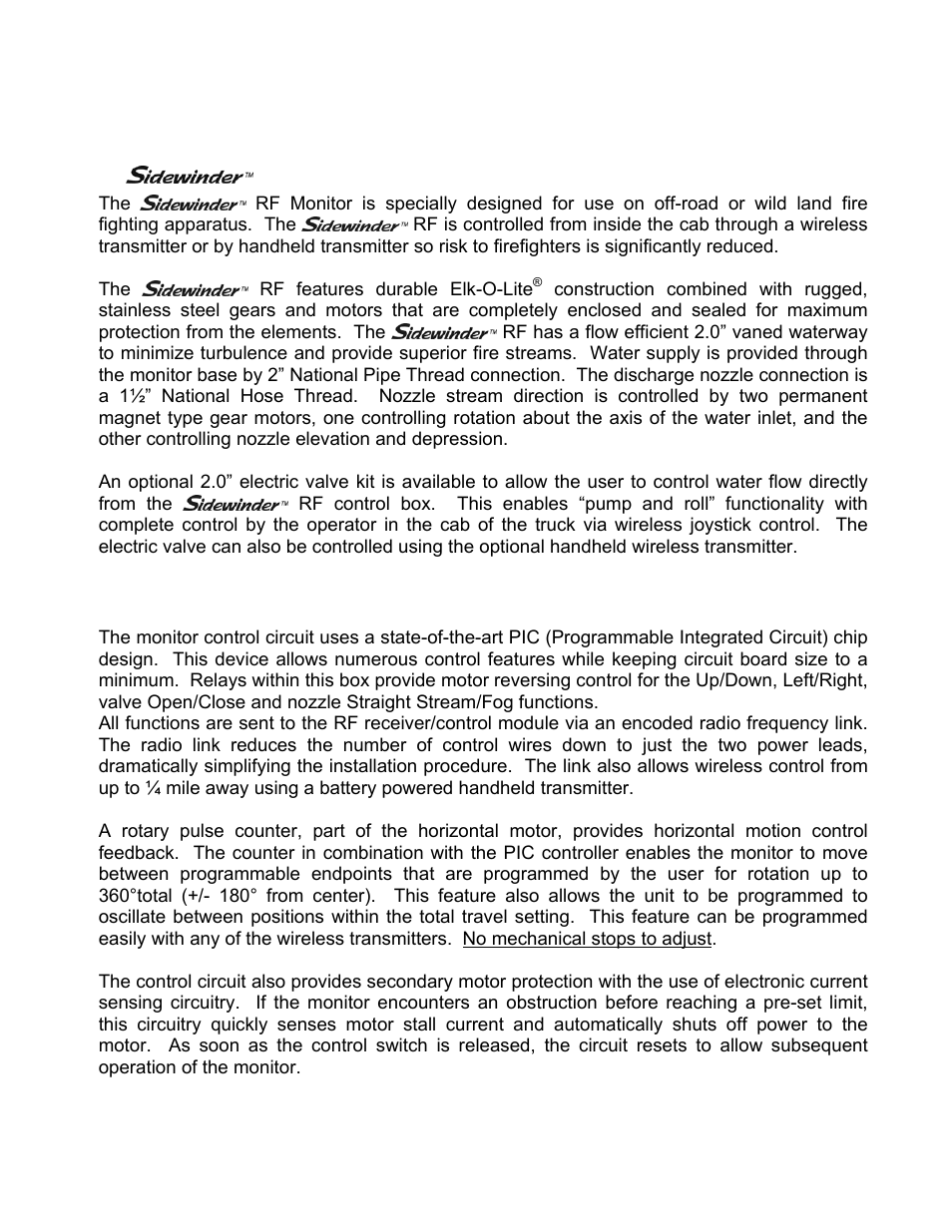 Ii. s | Elkhart Brass Sidewinder RF 8494 User Manual | Page 6 / 28