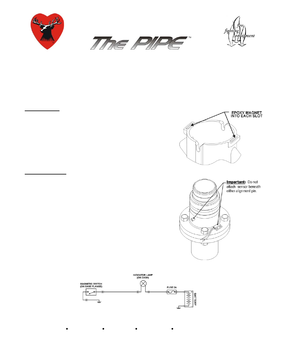 Elkhart Brass Stinger 2.0 The Pipe CAUTION LAMP KIT User Manual | 1 page