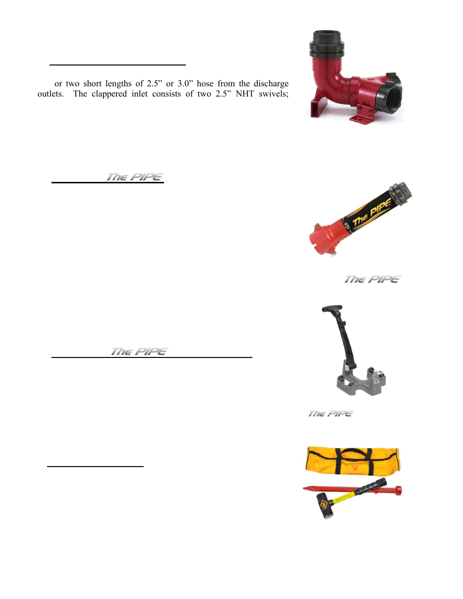 G. 8298ex 2.0, H. 8298ex-mb, Mounting bracket | I. 81460001 anchor kit, H. 8298ex-mb mounting bracket | Elkhart Brass Stinger 2.0 8297 User Manual | Page 7 / 18