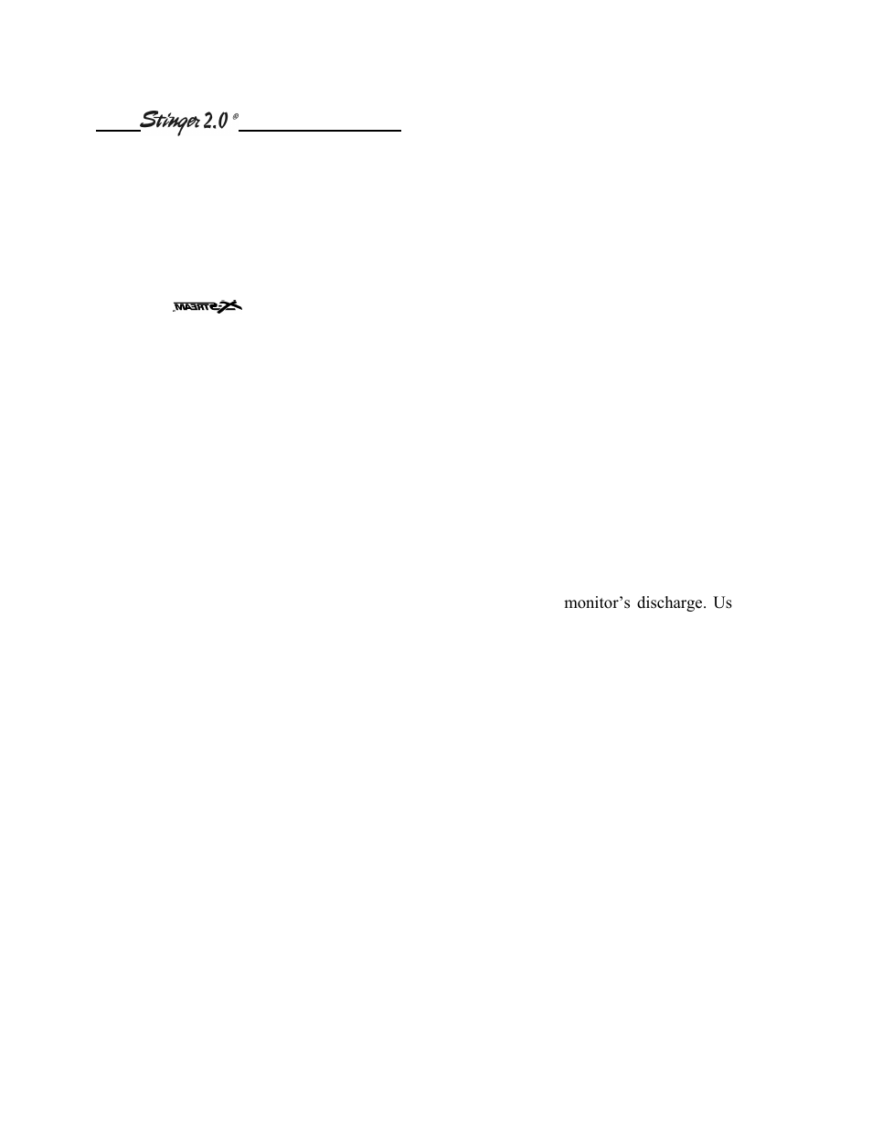 Roduct, Escription, A. 8397 | Monitor assembly, Ii. p | Elkhart Brass Stinger 2.0 8397 User Manual | Page 5 / 14