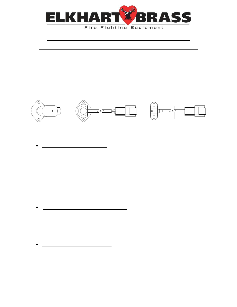 Elkhart Brass Sidewinder 8494 User Manual | 4 pages