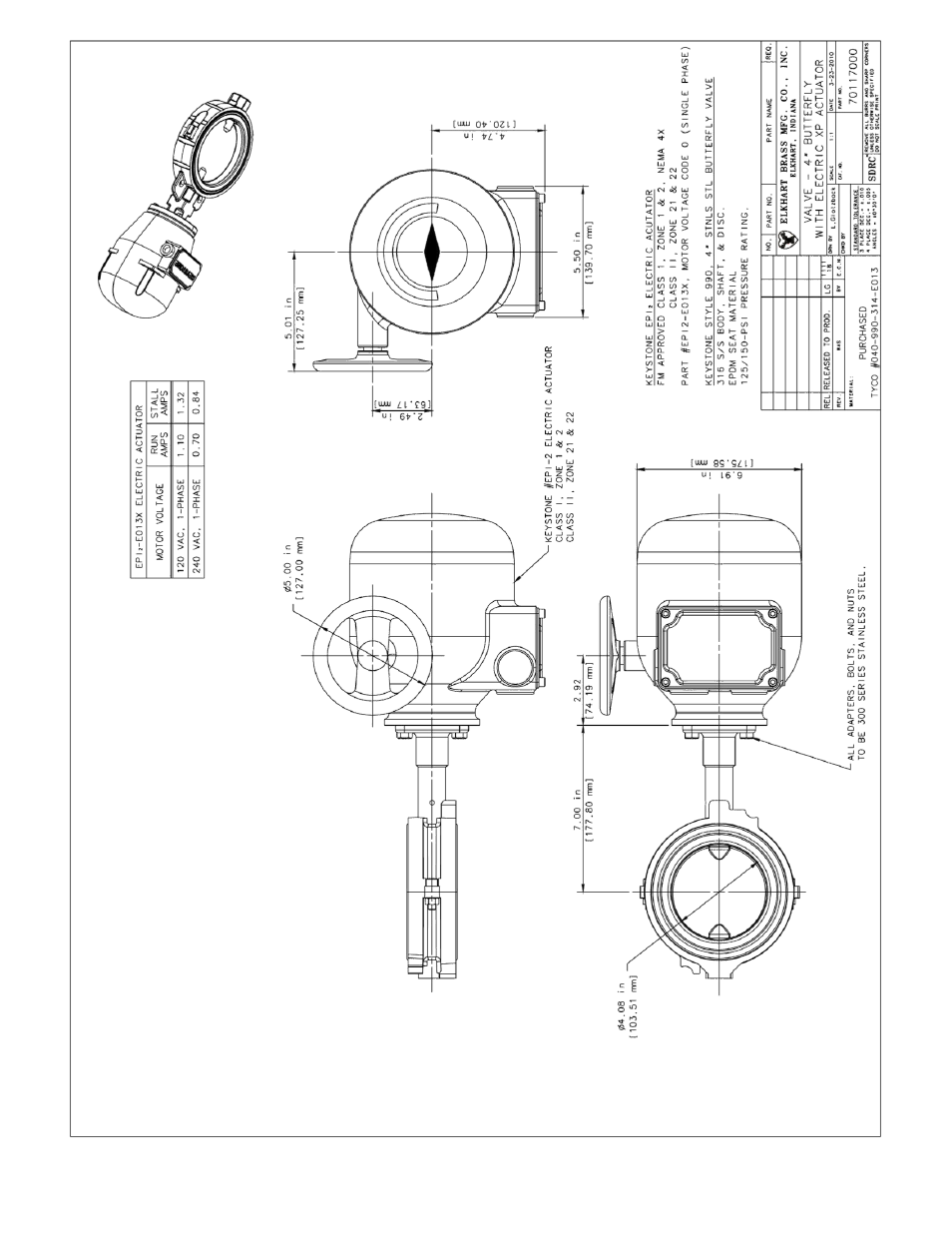 Elkhart Brass 70133000 Electric Valves User Manual | Page 40 / 41