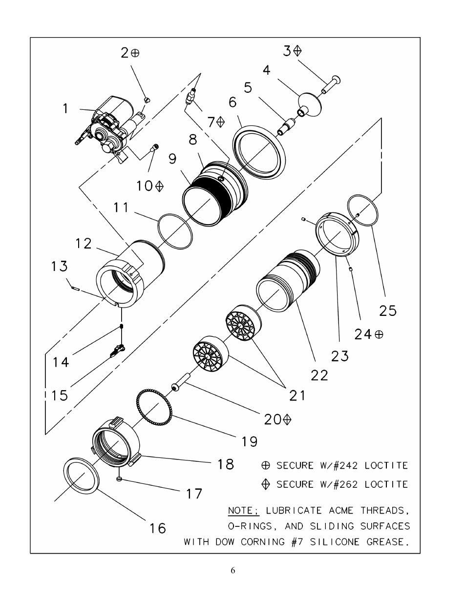 Elkhart Brass ELKHART 6000-700E MONITOR NOZZLE User Manual | Page 6 / 8
