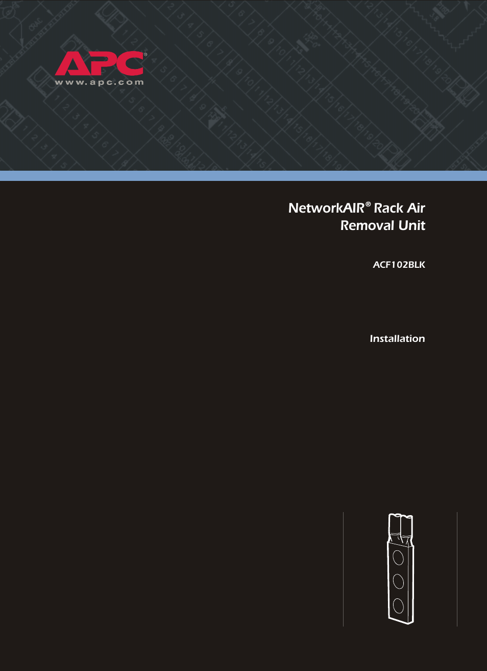 APC NetworkAIR Rack Air Removal Unit ACF102BLK User Manual | 28 pages