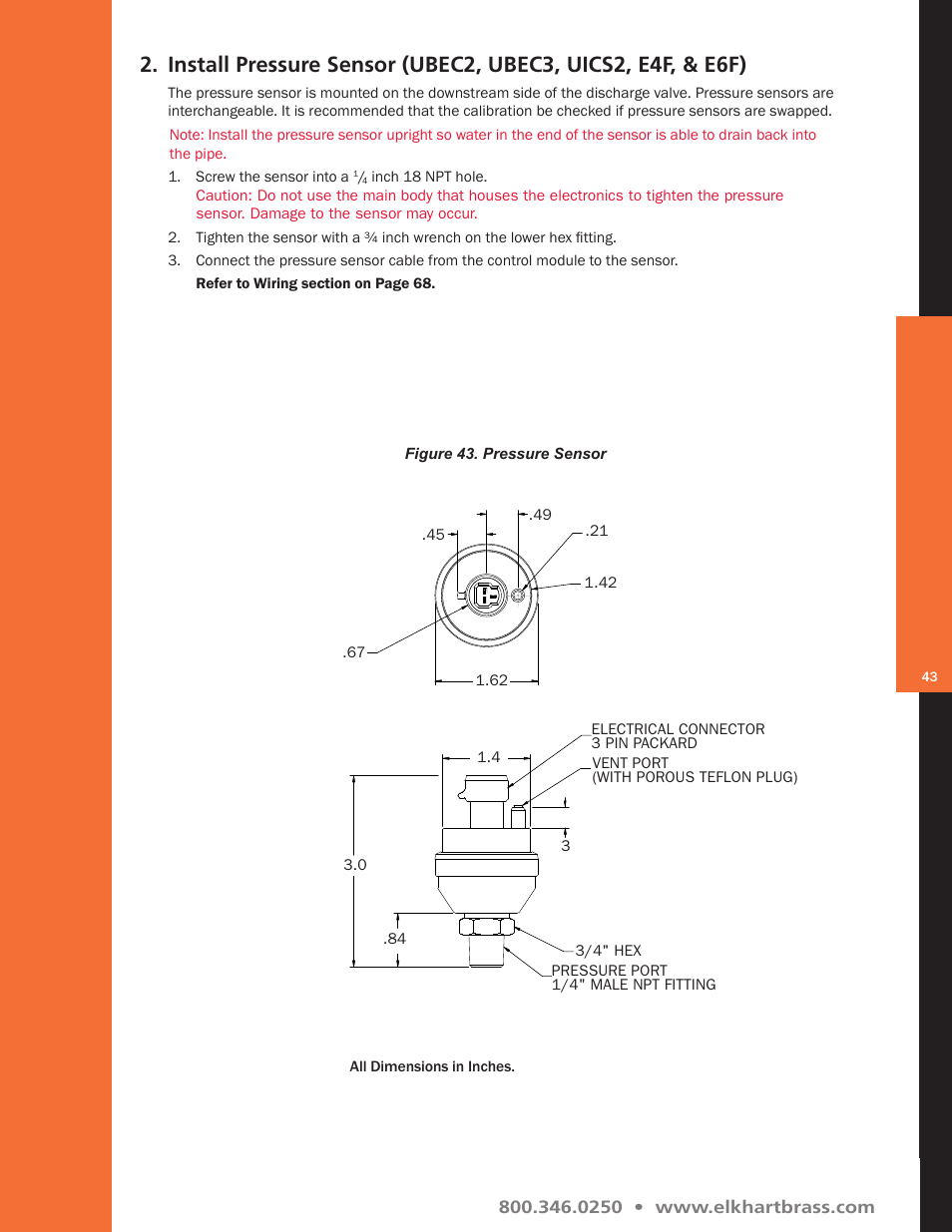 Elkhart Brass Unibody Valve User Manual | Page 43 / 76