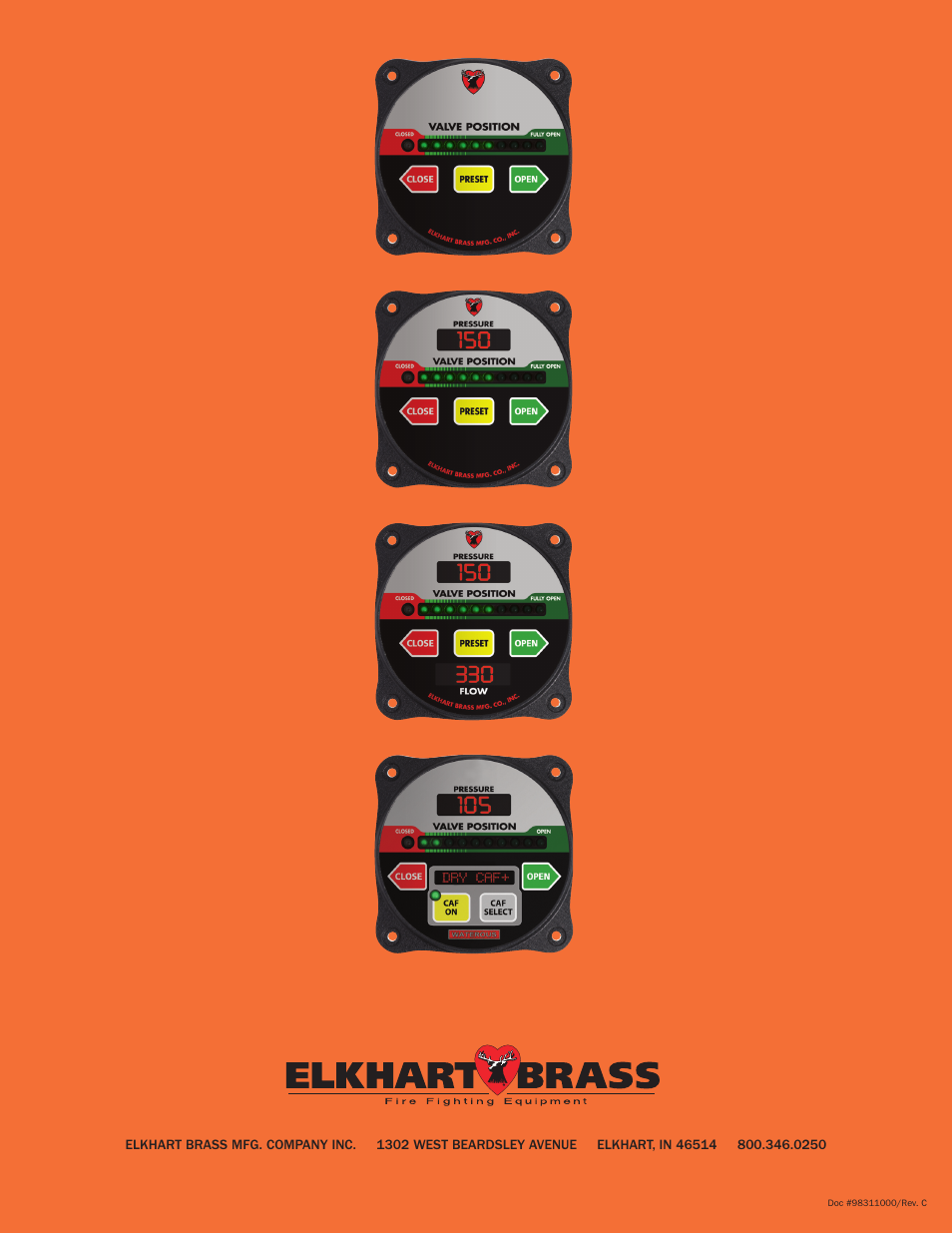 Elkhart brass manufacturing company, inc | Elkhart Brass Unibody Valve User Manual | Page 76 / 76